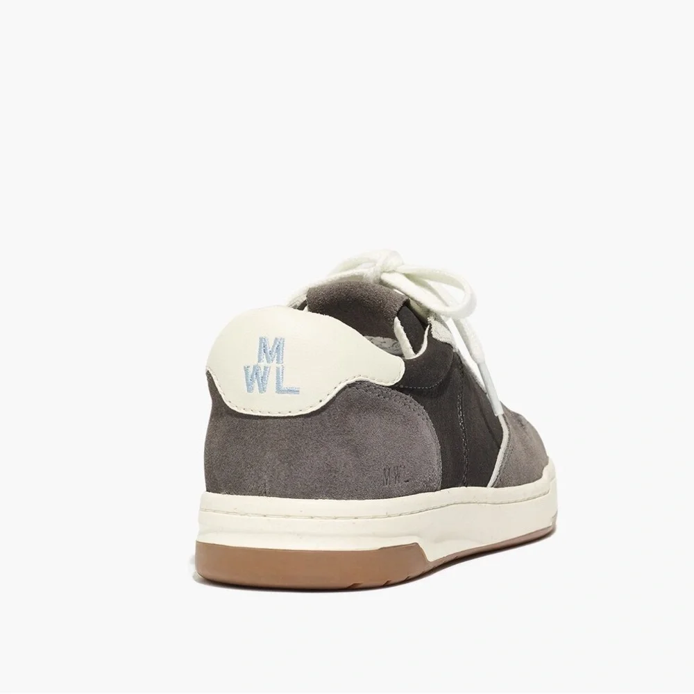 Madewell Court Sneakers in Dark Colorblock Nubuck and Suede Sz: 7.5